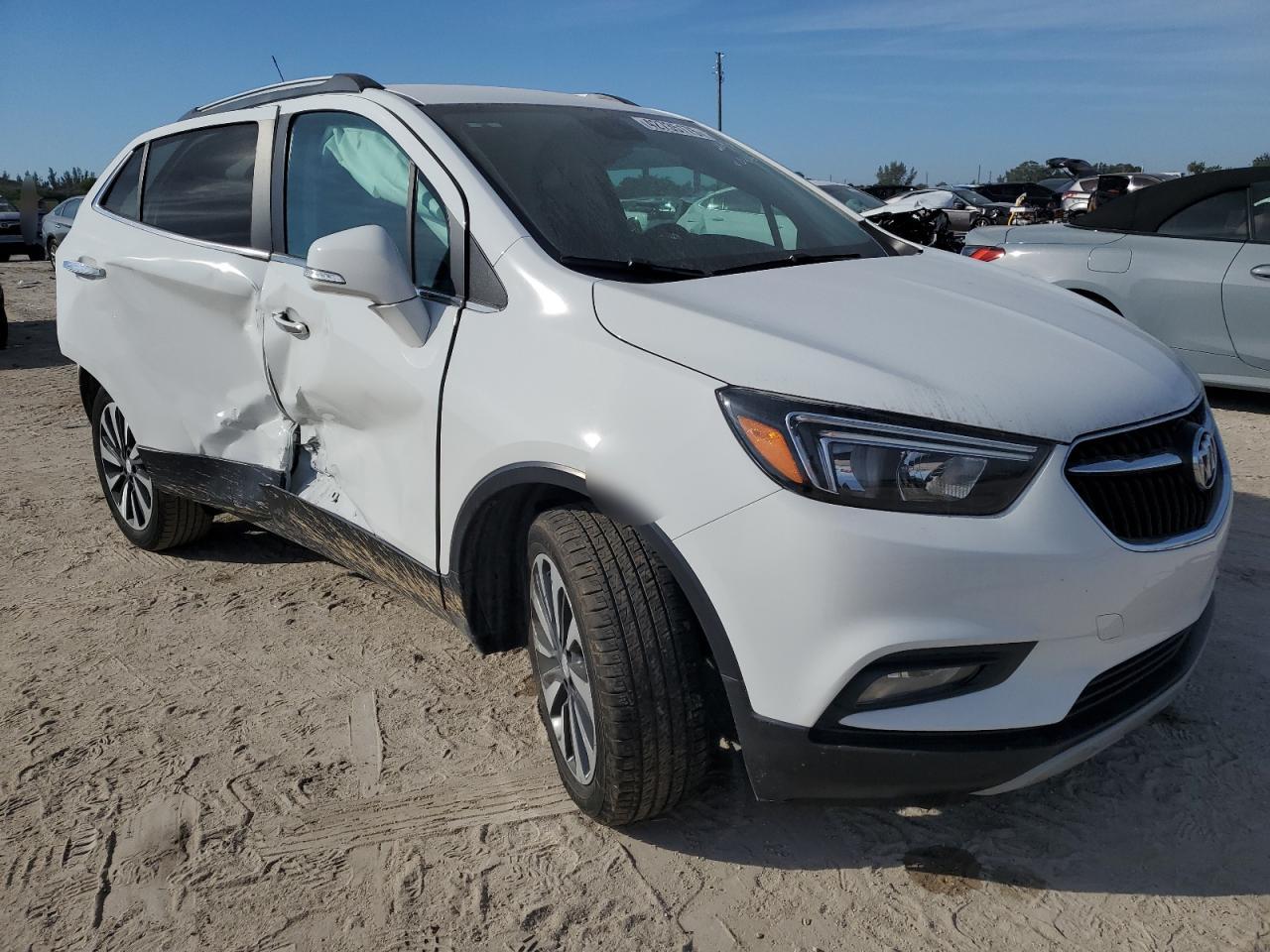 2018 Buick Encore VIN KL4CJBSM5JB710405 Copart auction photo, side / minor dent/scratches damage thumbnail 4