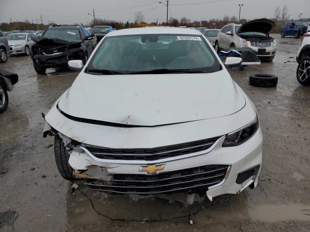 2017 Chevrolet Malibu VIN 1G1ZE5ST8HF278613 Copart auction photo, front end / minor dent/scratches damage thumbnail 5