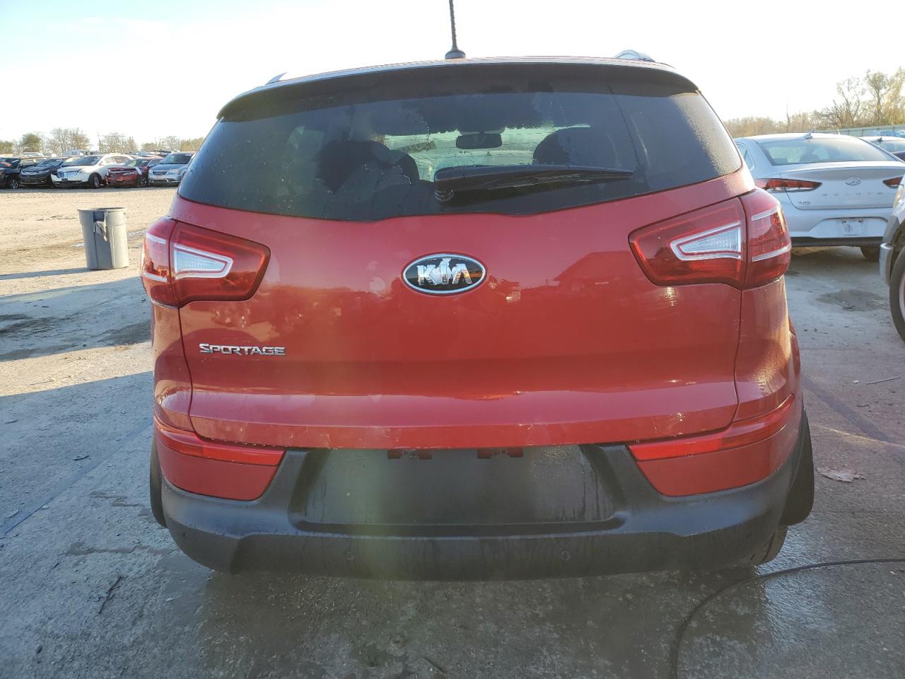 2012 KIA Sportage VIN KNDPB3A20C7216775 Copart auction photo, front end / undercarriage damage thumbnail 6