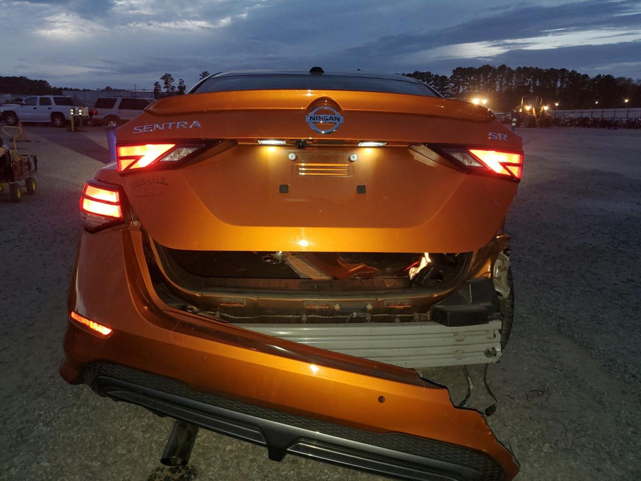 2022 Nissan Sentra VIN 3N1AB8DV6NY227065 Copart auction photo, rear end damage thumbnail 6