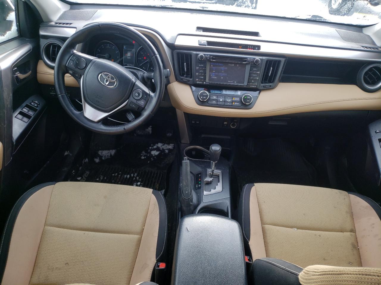 2017 Toyota RAV 4 VIN JTMRFREV0HJ700007 Copart auction photo, side damage thumbnail 8
