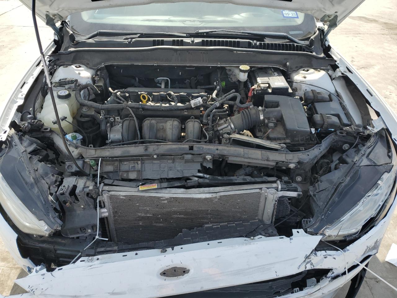 2017 Ford Fusion VIN 3FA6P0G71HR244394 Copart auction photo, front end damage thumbnail 11