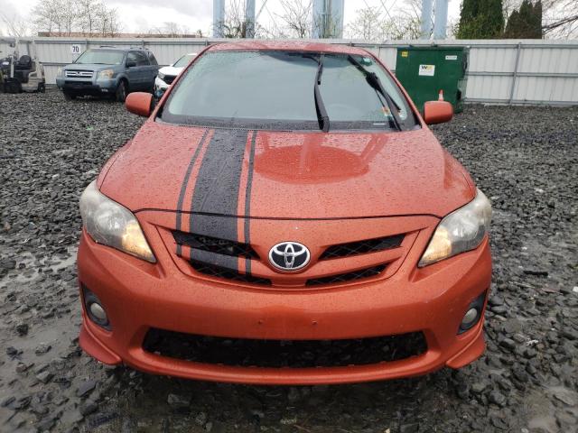 2013 Toyota Corolla VIN 2T1BU4EE5DC087110 Copart auction photo, rear end damage thumbnail 5