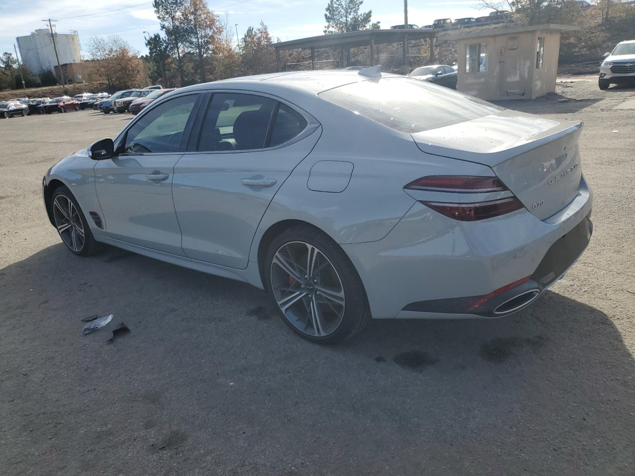 2024 Genesis G70 VIN KMTG34SC5RU136362 Copart auction photo, side damage thumbnail 2