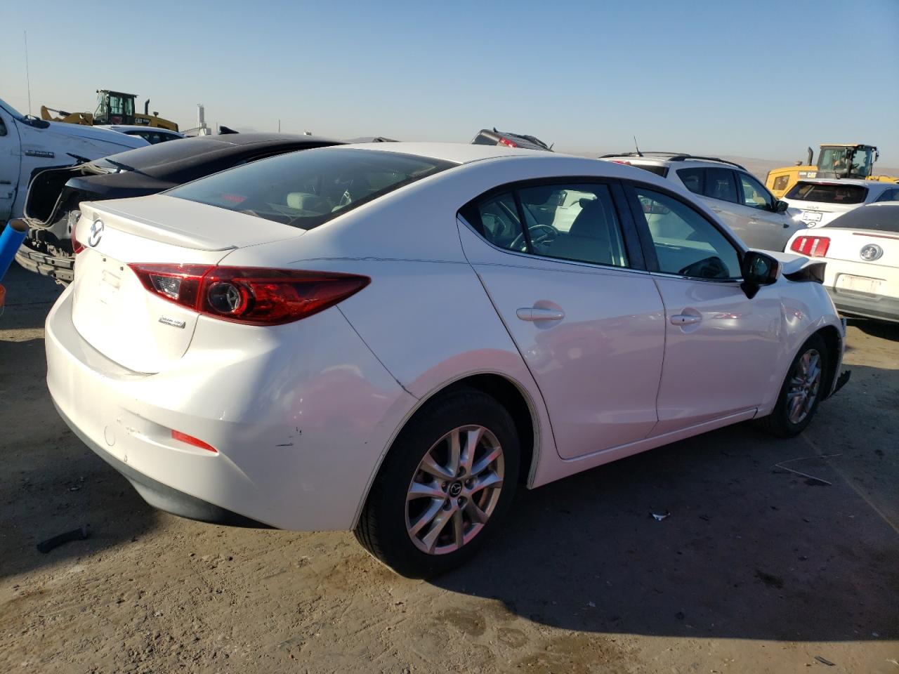 2014 Mazda 3 VIN 3MZBM1V74EM100516 Copart auction photo, front end damage thumbnail 3