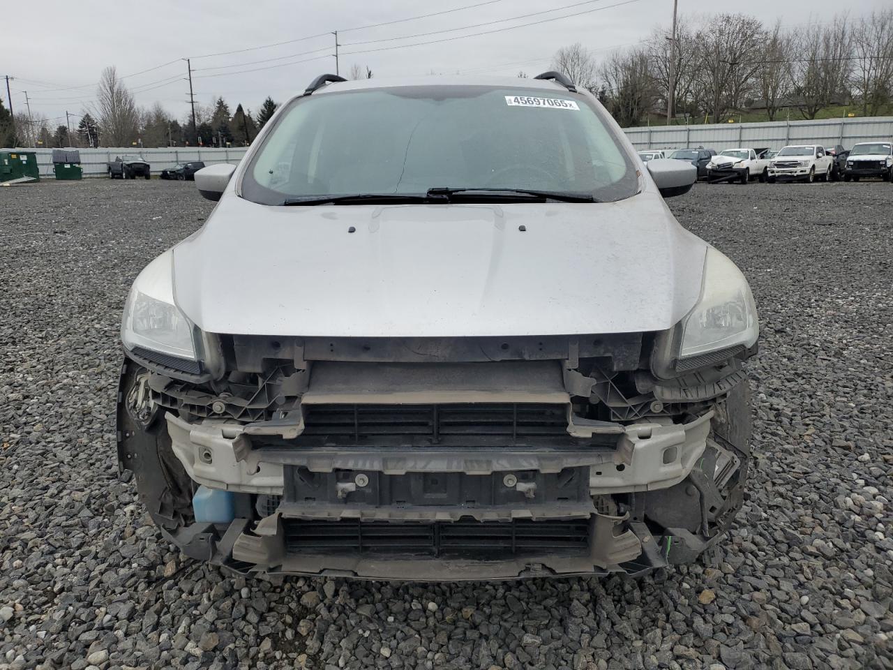 2014 Ford Escape VIN 1FMCU9GX3EUE14152 Copart auction photo, front end / rear end damage thumbnail 5