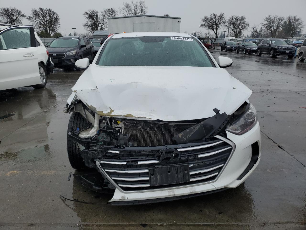 2018 Hyundai Elantra VIN 5NPD84LF8JH220637 Copart auction photo, front end damage thumbnail 5