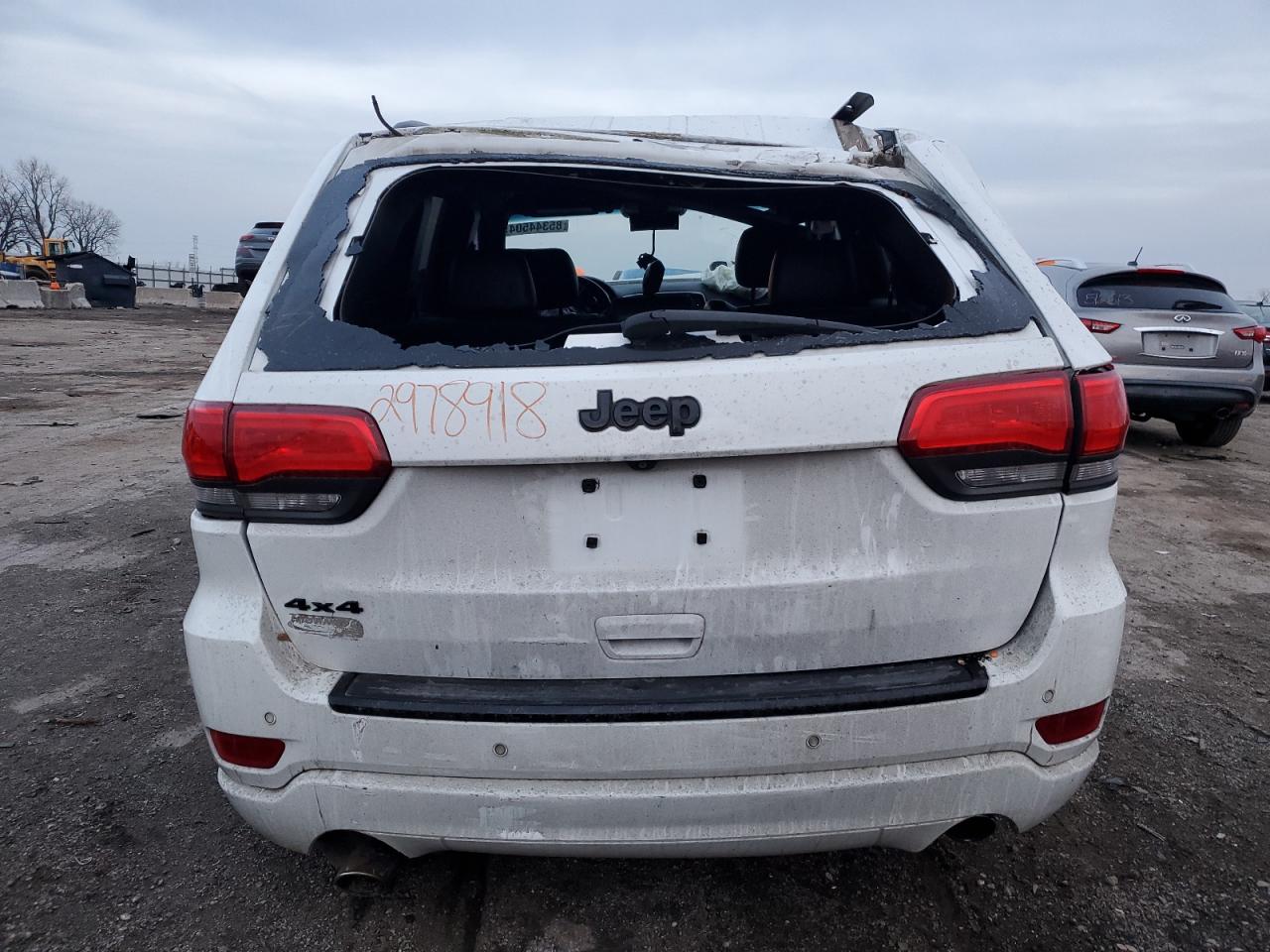 2015 Jeep Grand Cherokee VIN 1C4RJFAG3FC711217 Copart auction photo, all over damage thumbnail 6