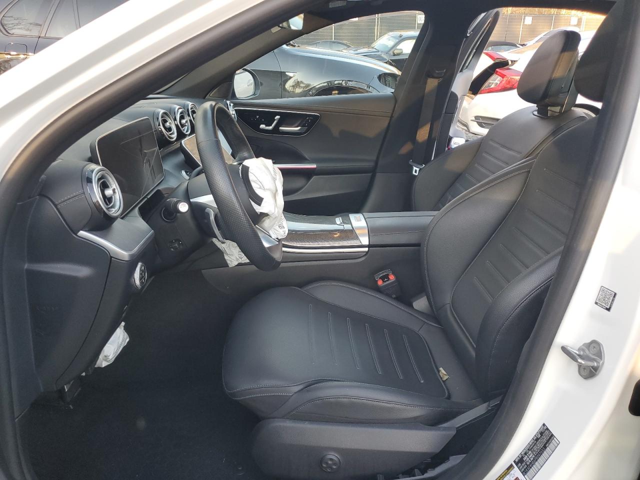 2023 Mercedes-Benz C-klasse VIN W1KAF4HB6PR097653 Copart auction photo, front end damage thumbnail 7
