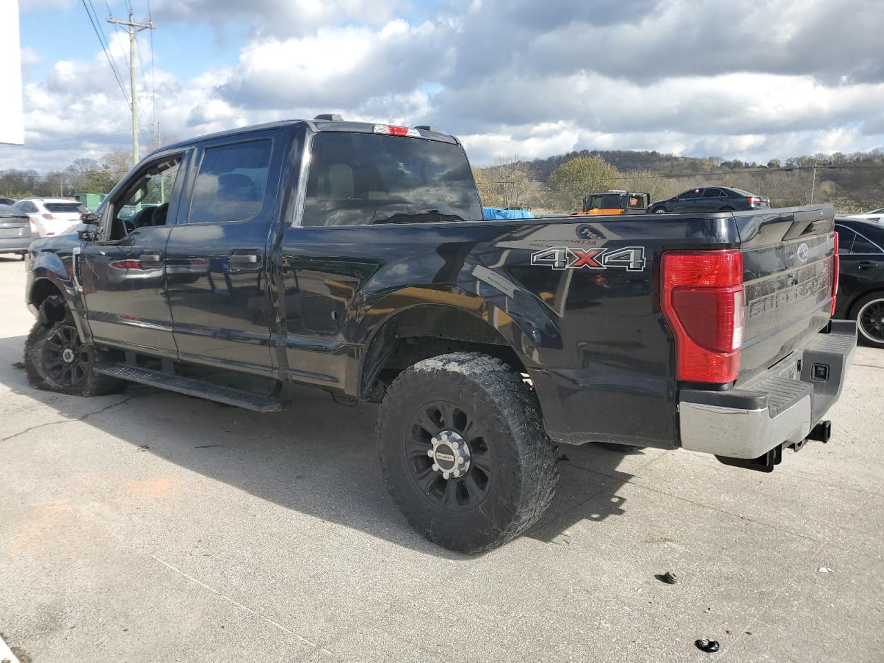 2021 Ford F250 VIN 1FT7W2B65MEC68335 Copart auction photo, front end / side damage thumbnail 2