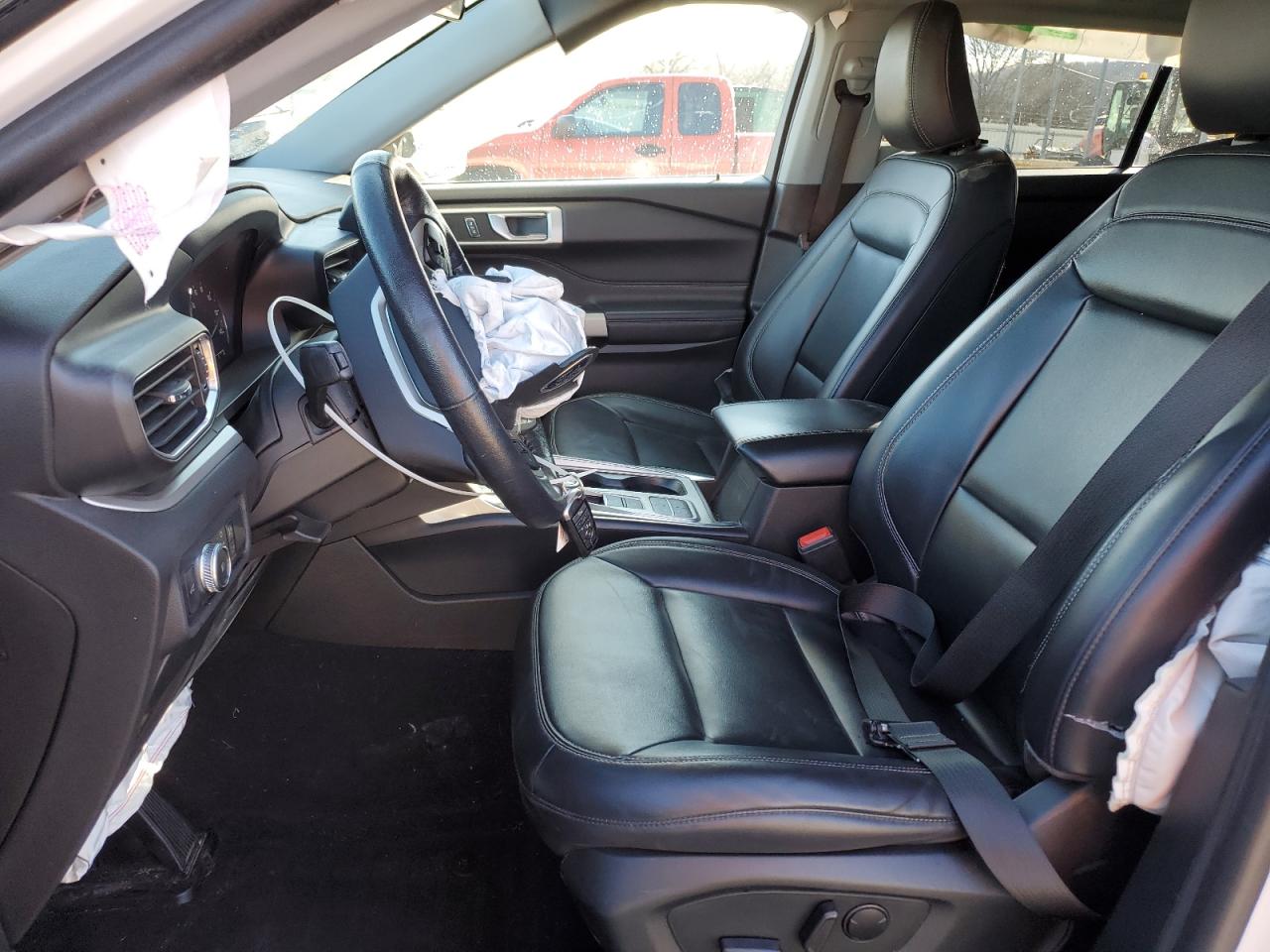 2022 Ford Explorer VIN 1FMSK7DH1NGA51304 Copart auction photo, front end / side damage thumbnail 7