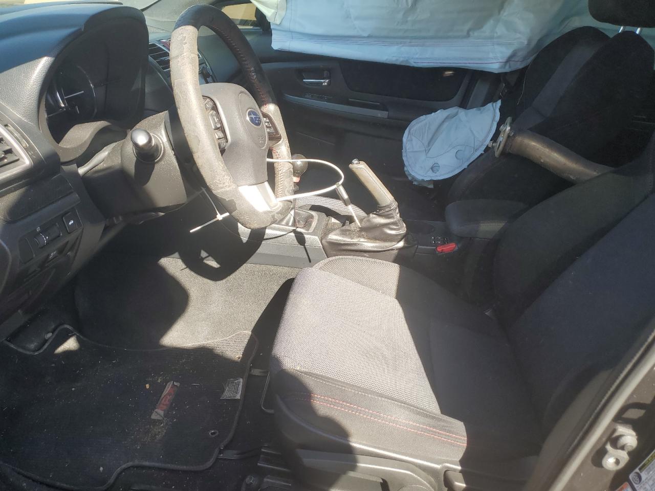 2016 Subaru WRX VIN JF1VA1E61G9800842 Copart auction photo, side / front end damage thumbnail 7