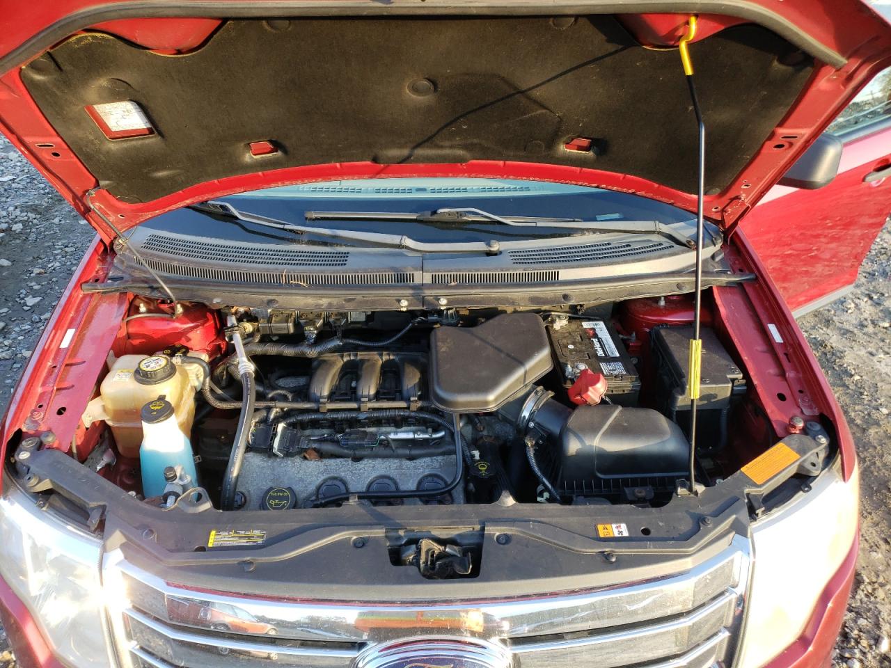 2007 Ford Edge VIN 2FMDK36C07BB47017 Copart auction photo, rear end / minor dent/scratches damage thumbnail 12
