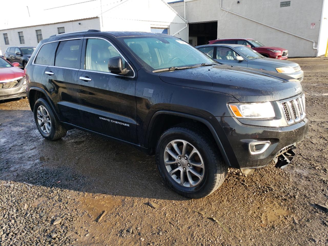 2014 Jeep Grand Cherokee VIN 1C4RJFBG2EC471509 Copart auction photo, front end damage thumbnail 4