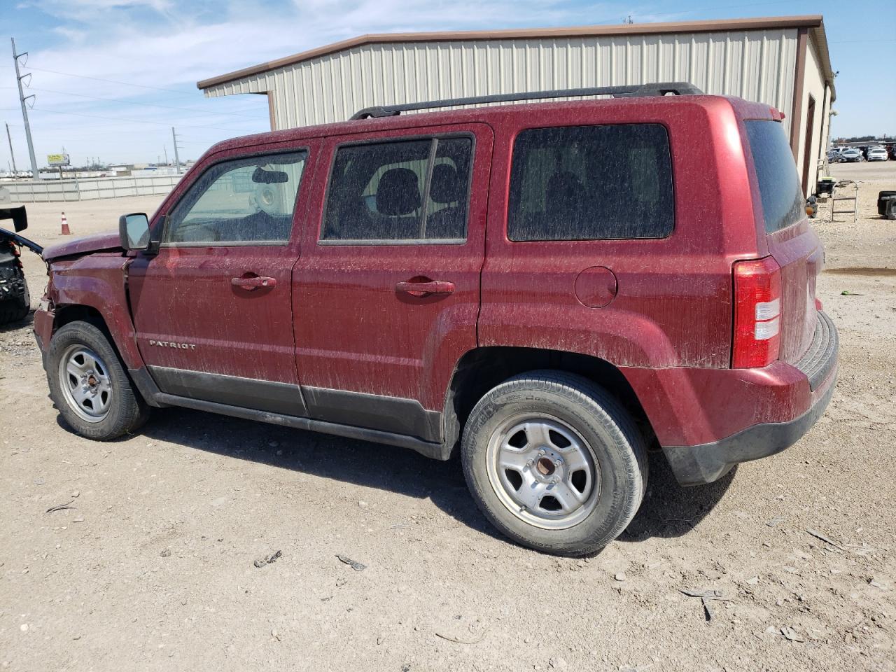 2014 Jeep Liberty (Patriot) VIN 1C4NJPBA0ED575071 Copart auction photo, front end damage thumbnail 2