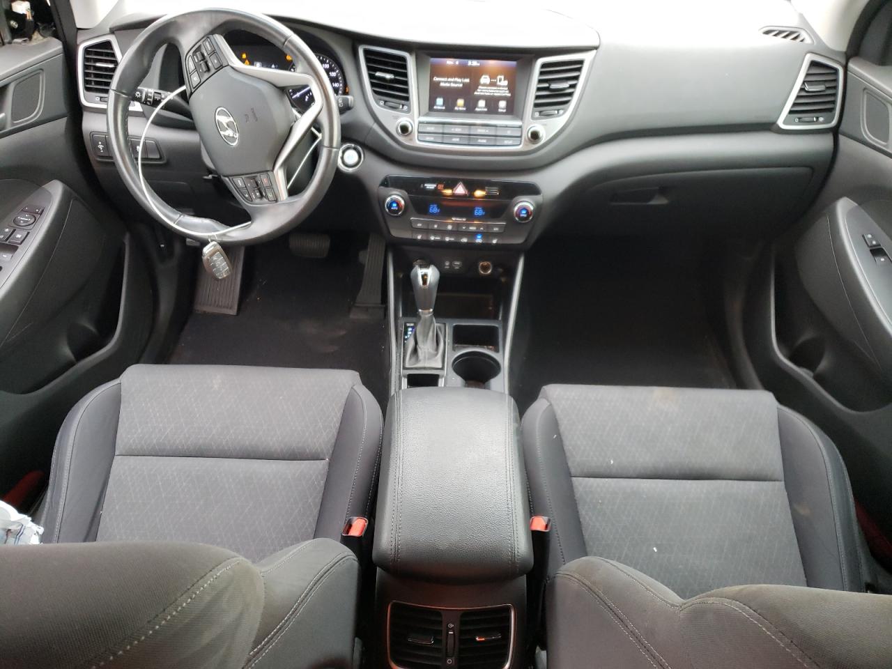 2018 Hyundai Tucson VIN KM8J33AL4JU705492 Copart auction photo, side / front end damage thumbnail 8