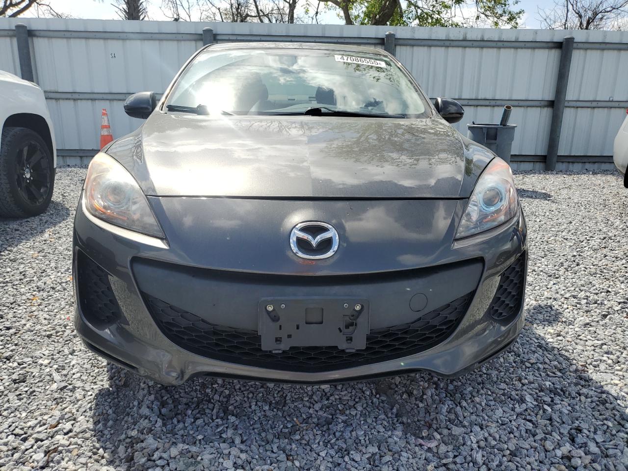 2013 Mazda 3 VIN JM1BL1V82D1711526 Copart auction photo, side damage thumbnail 5