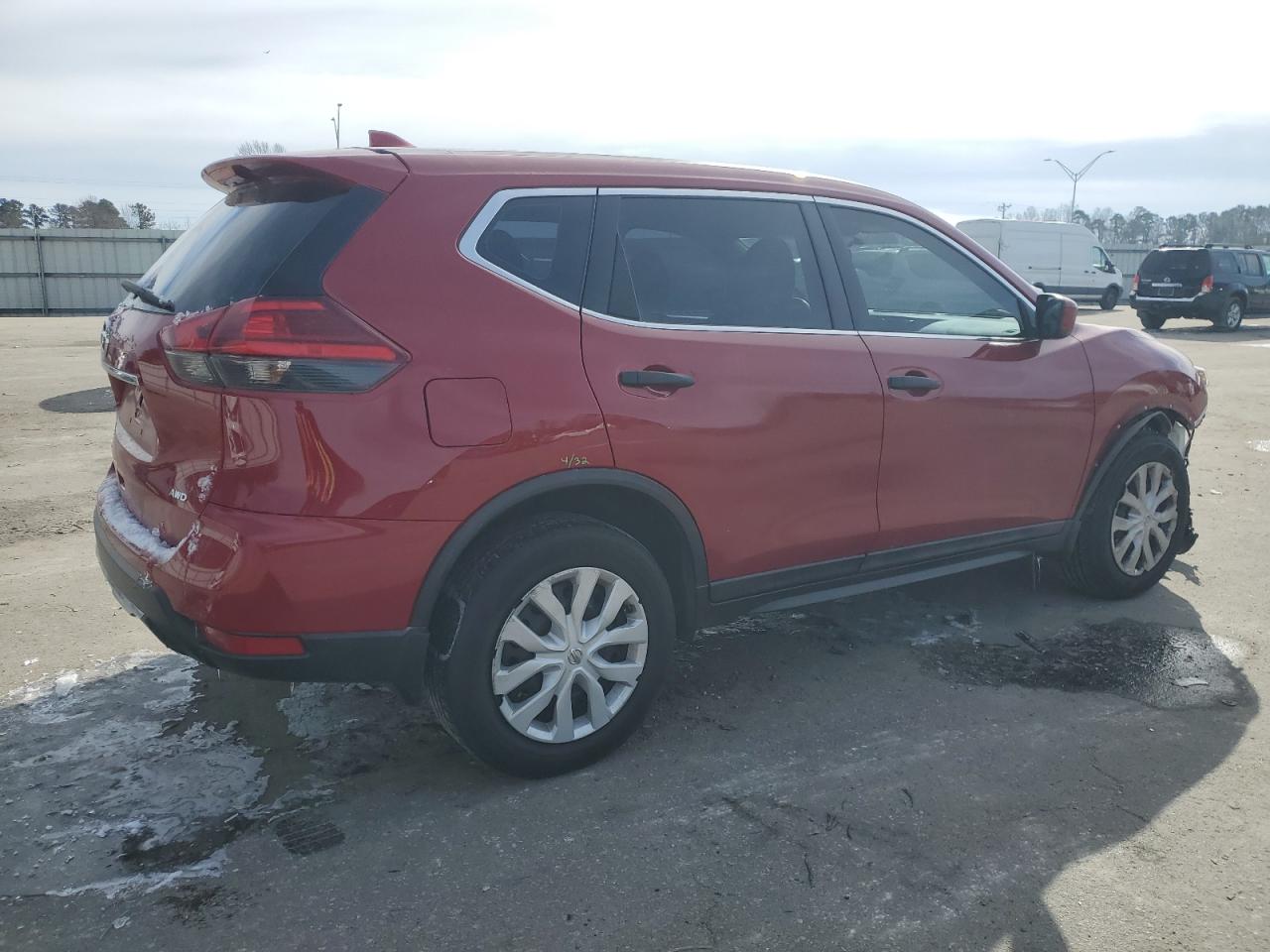 2017 Nissan Rogue VIN 5N1AT2MV8HC820099 Copart auction photo, front end damage thumbnail 3