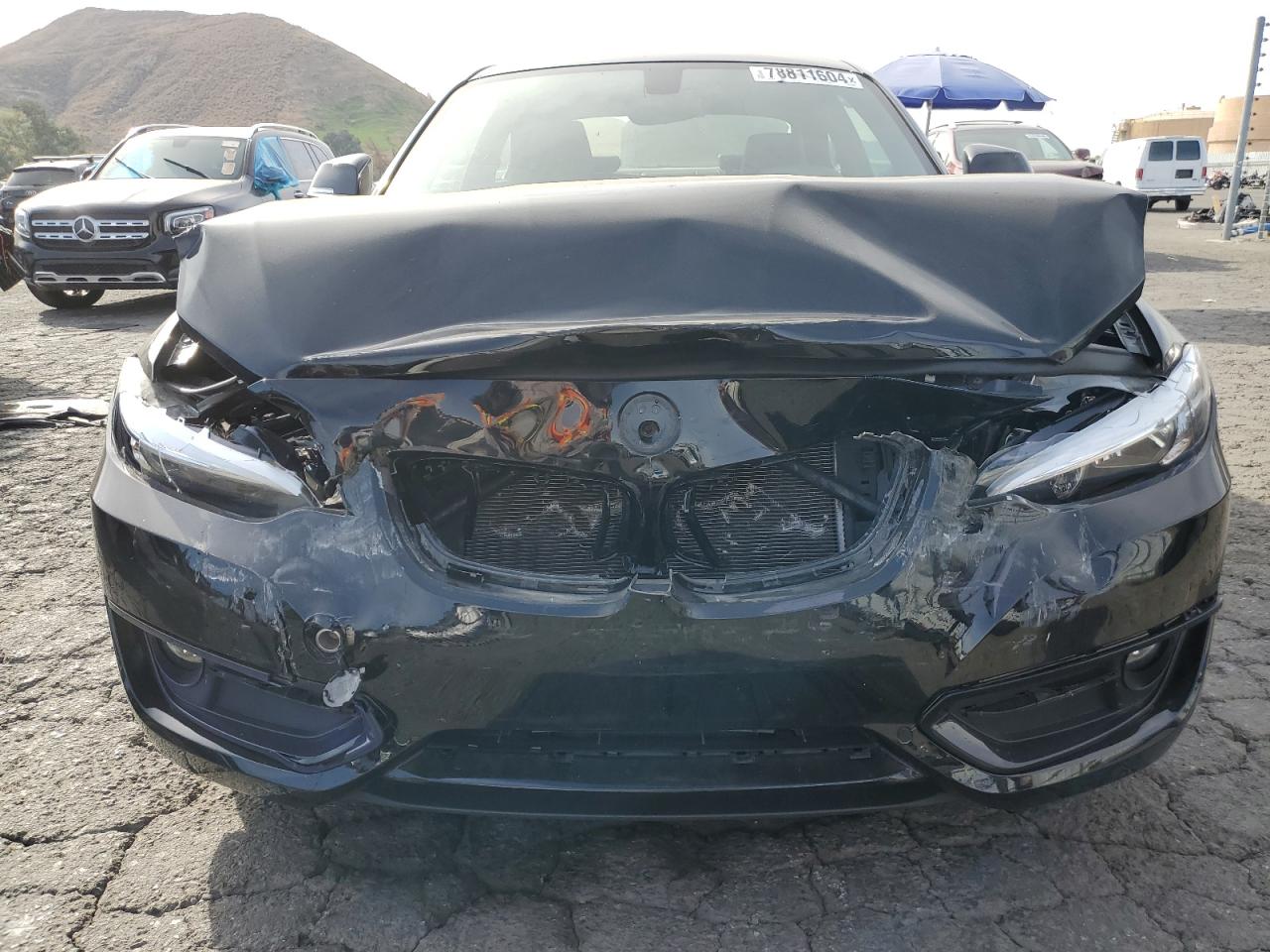 2017 BMW 2er VIN WBA2F9C56HV664284 Copart auction photo, front end damage thumbnail 5