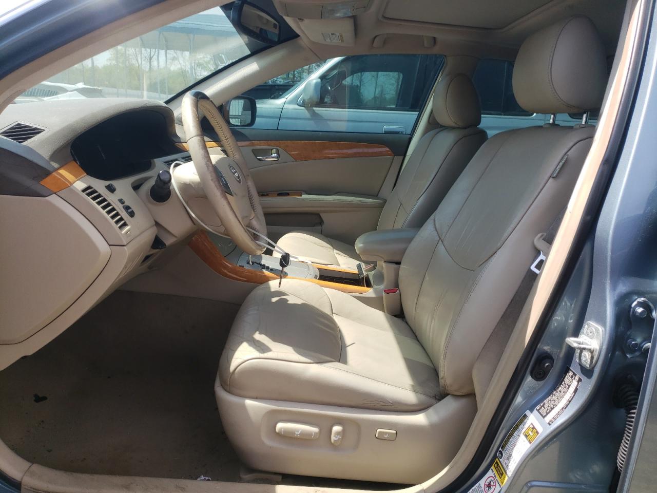 2007 Toyota Avalon VIN 4T1BK36B67U225177 Copart auction photo, rear end / side damage thumbnail 7
