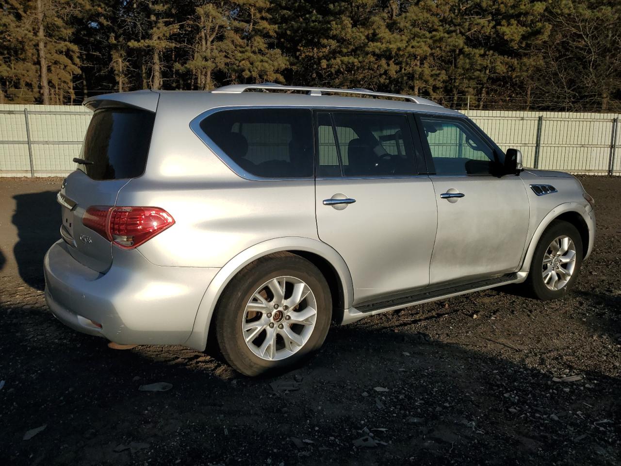 2011 Infiniti QX56 VIN JN8AZ2NE7B9002065 Copart auction photo, front end / mechanical damage thumbnail 3