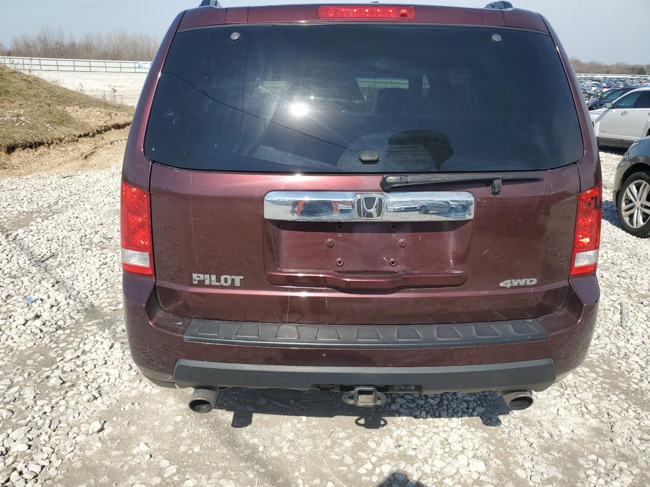 2010 Honda Pilot VIN 5FNYF4H63AB024975 Copart auction photo, front end damage thumbnail 6