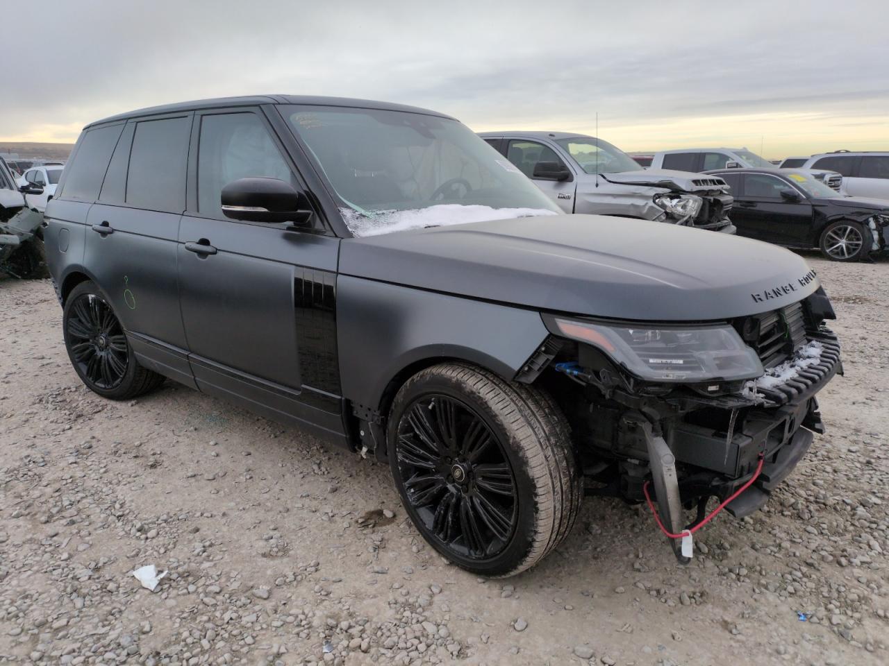 2020 Land Rover Range Rover VIN SALGS2RU6LA572823 Copart auction photo, all over damage thumbnail 4