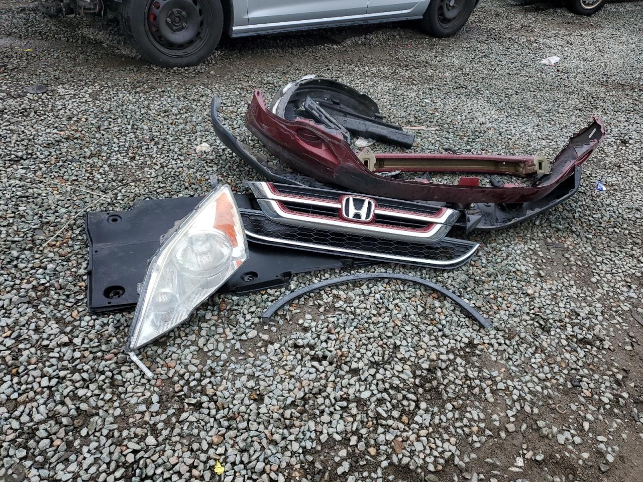 2010 Honda CR-V VIN 5J6RE3H73AL022127 Copart auction photo, front end damage thumbnail 13