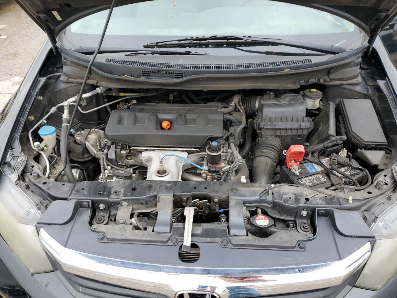 2012 Honda Civic VIN 19XFB2F83CE021529 Copart auction photo, rear end / side damage thumbnail 12