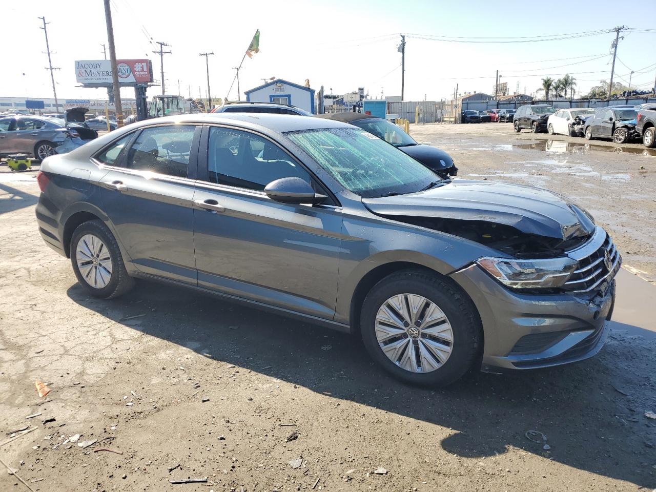 2019 Volkswagen Jetta VIN 3VWC57BU8KM068986 Copart auction photo, front end damage thumbnail 4