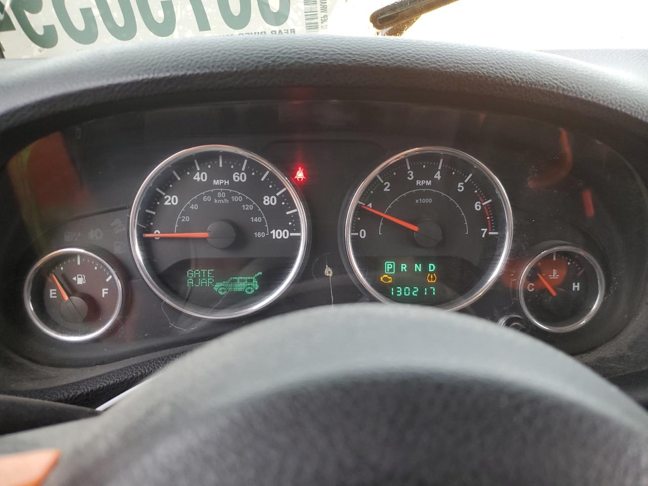 2012 Jeep Wrangler VIN 1C4BJWDG4CL277883 Copart auction photo, all over damage thumbnail 9