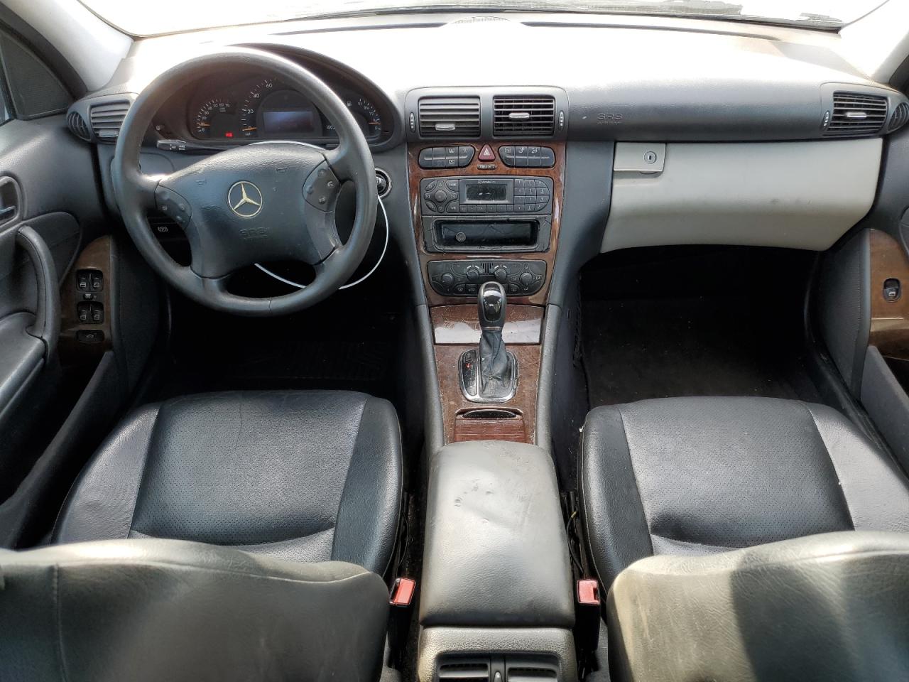 2003 Mercedes-Benz C-klasse VIN WDBRF61J43F336332 Copart auction photo, all over damage thumbnail 8