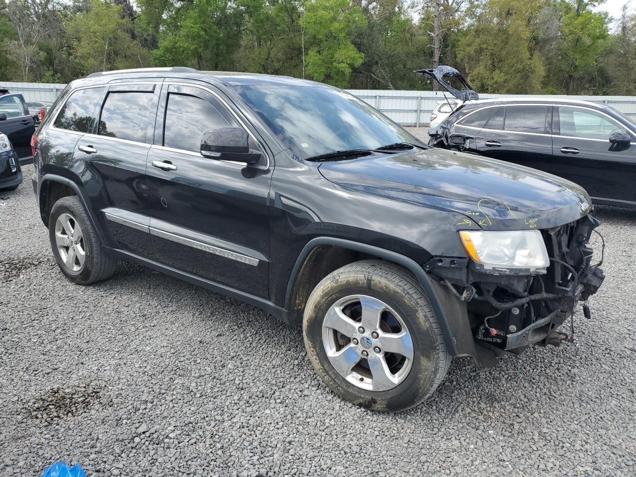 2012 Jeep Grand Cherokee VIN 1C4RJFBTXCC284545 Copart auction photo, front end damage thumbnail 4