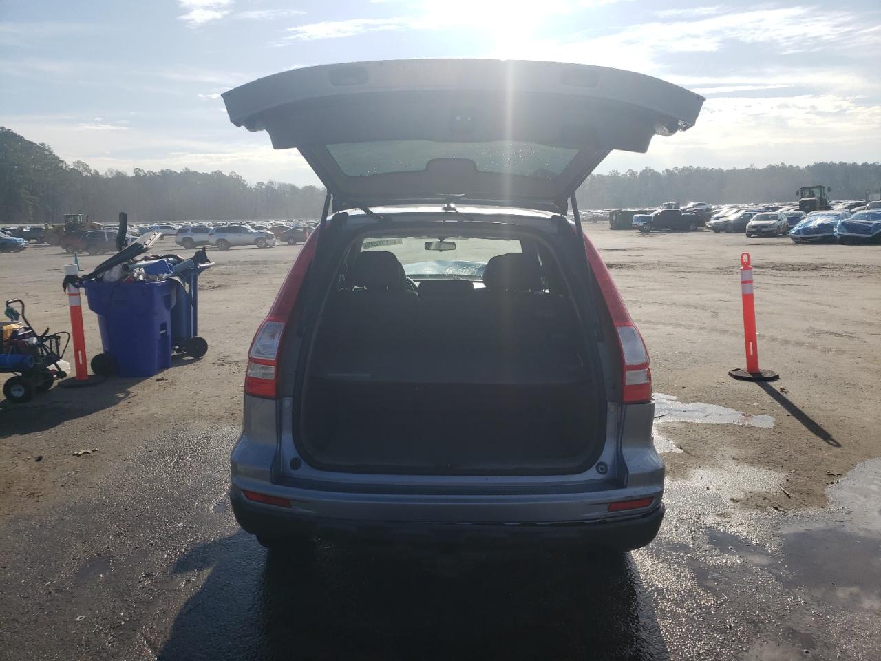 2010 Honda CR-V VIN 5J6RE3H72AL031689 Copart auction photo, front end / rear end damage thumbnail 6