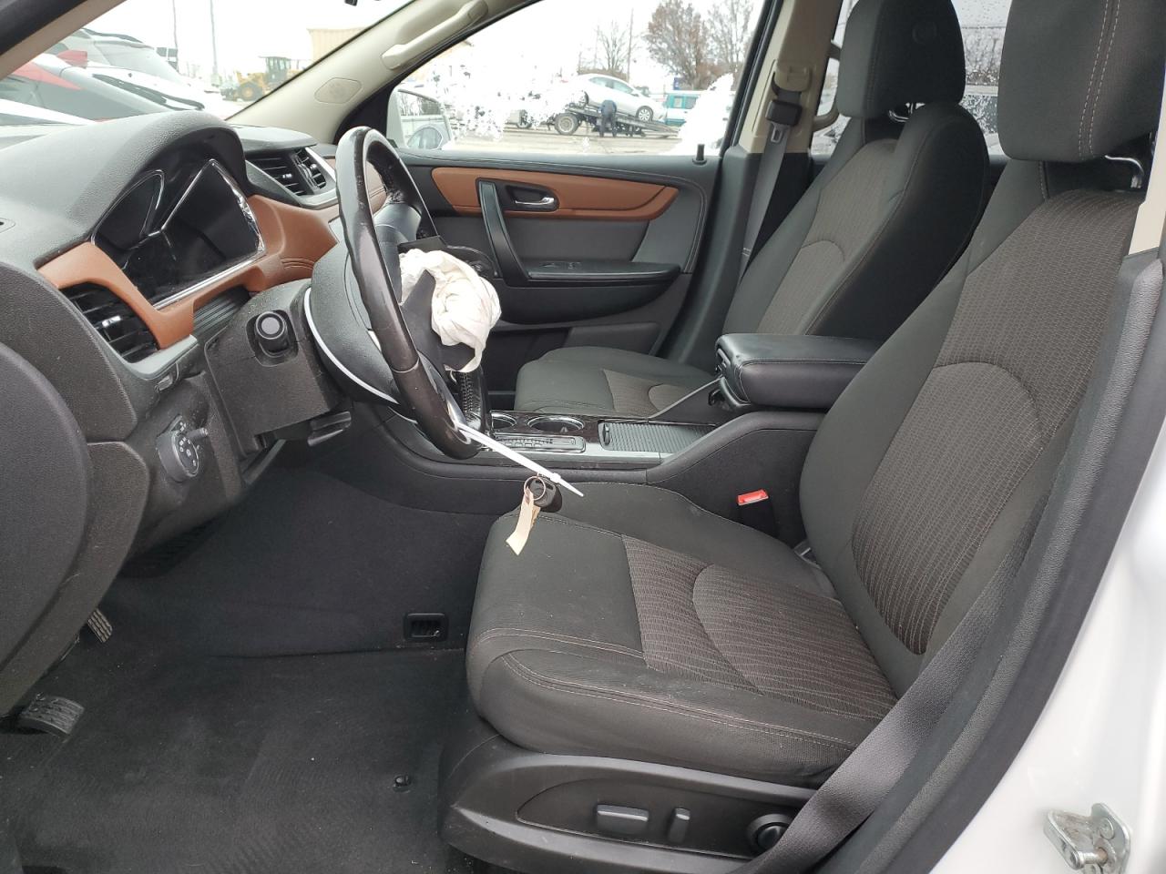 2017 Chevrolet Traverse VIN 1GNKRGKD8HJ239770 Copart auction photo, front end damage thumbnail 7