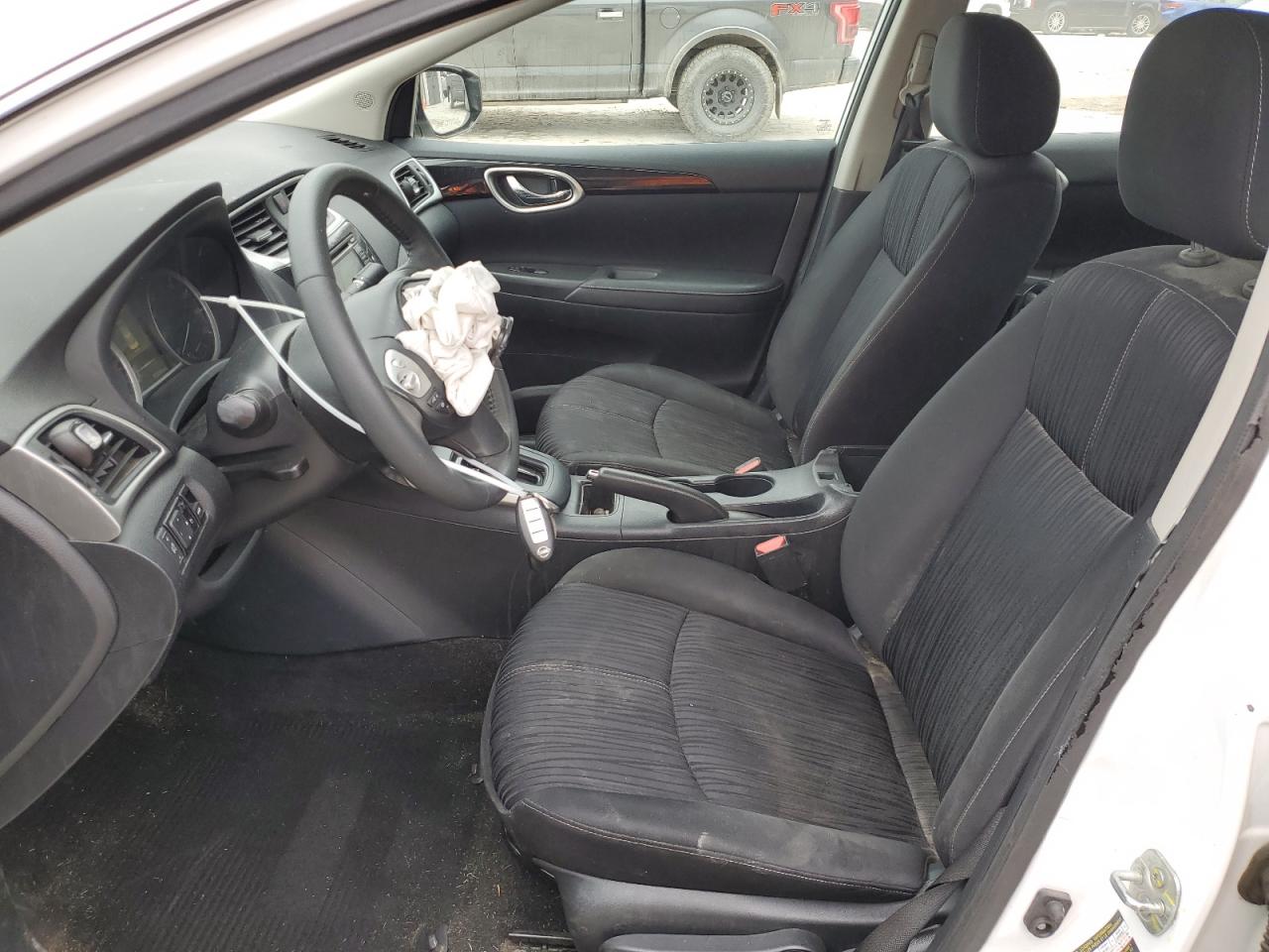 2018 Nissan Sentra VIN 3N1AB7APXJY204155 Copart auction photo, front end / undercarriage damage thumbnail 7
