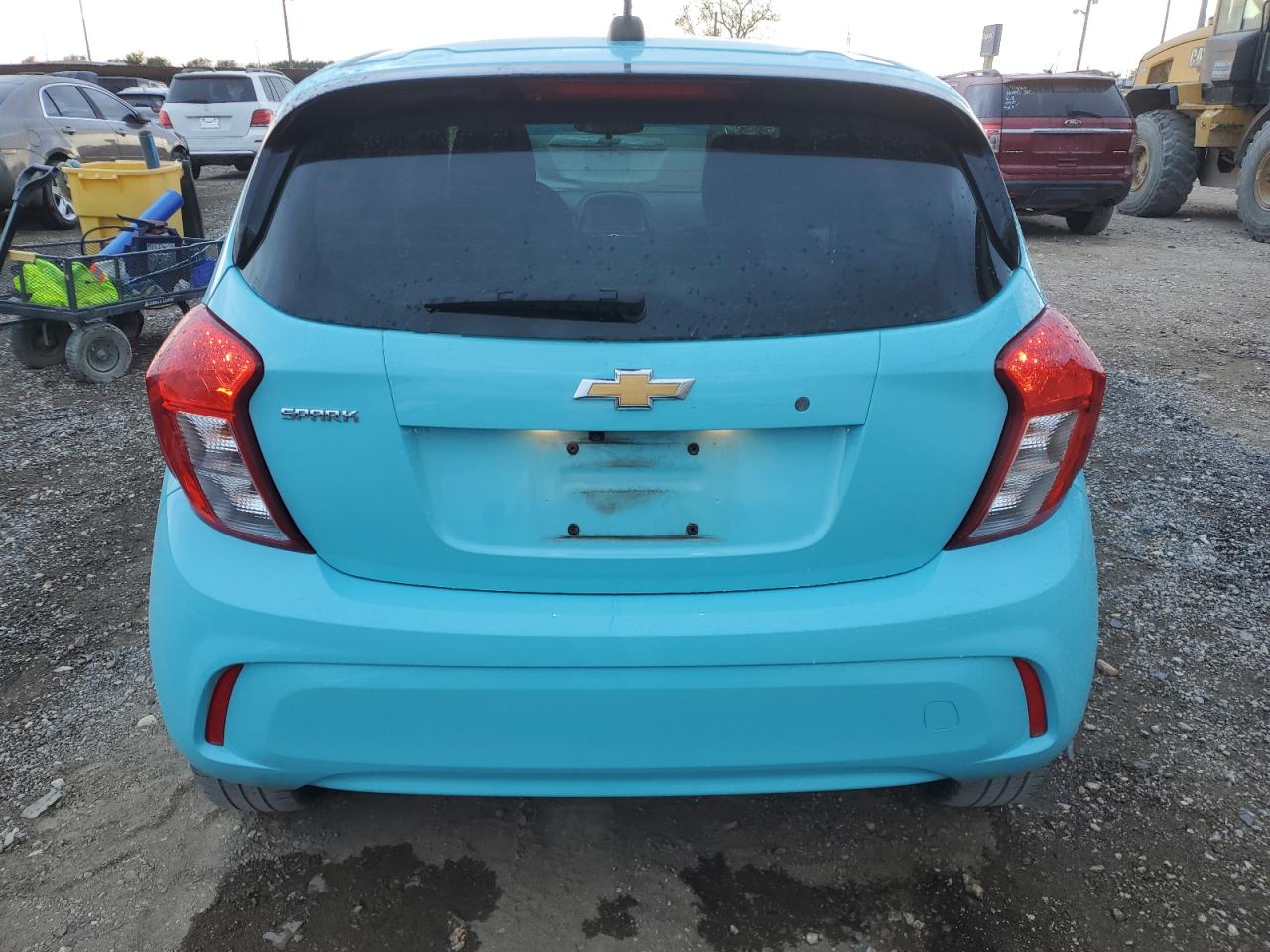 2021 Chevrolet Spark VIN KL8CB6SA2MC740212 Copart auction photo, front end / side damage thumbnail 6