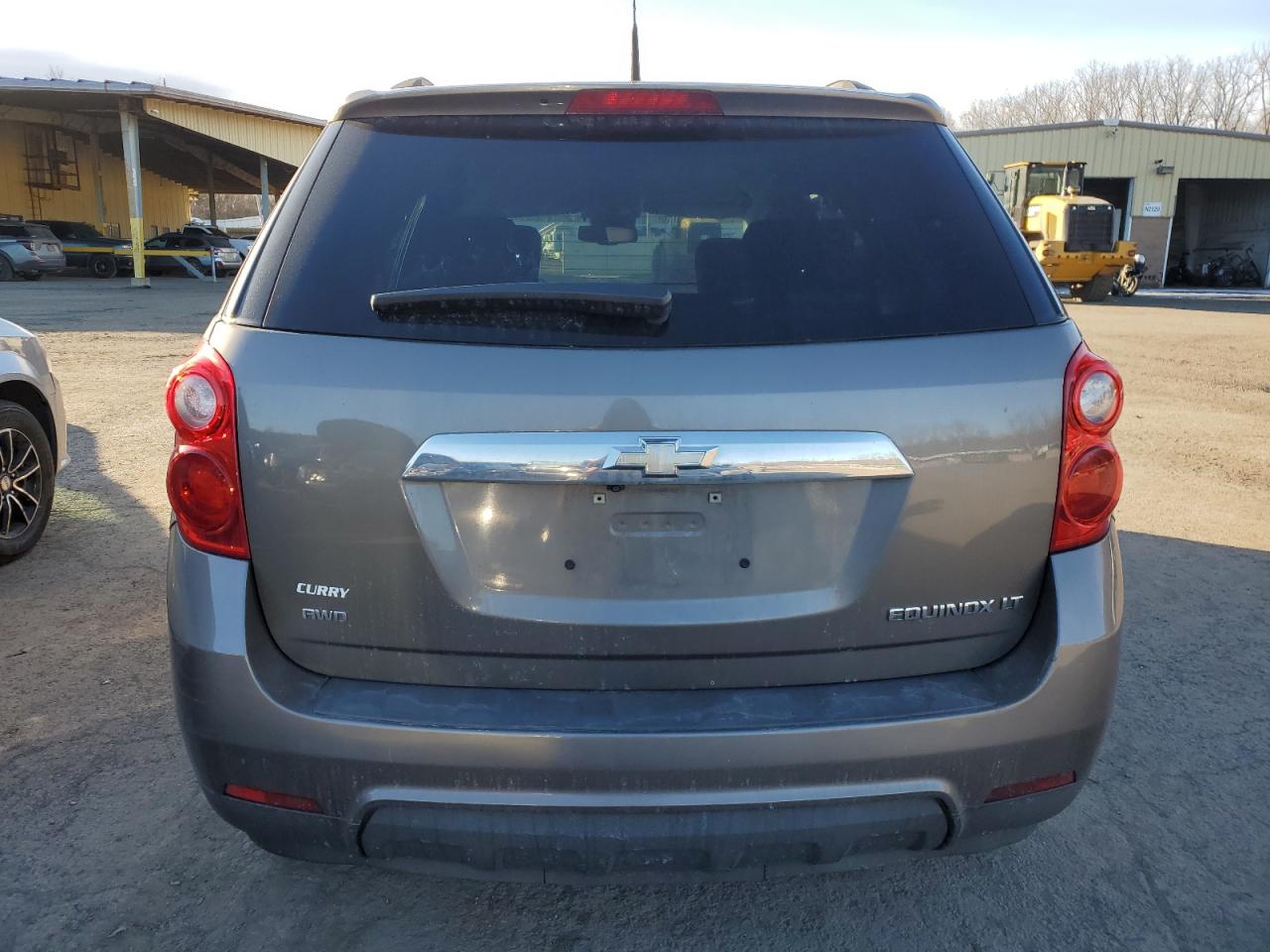 2012 Chevrolet Equinox VIN 2GNFLEEK5C6124678 Copart auction photo, side / front end damage thumbnail 6