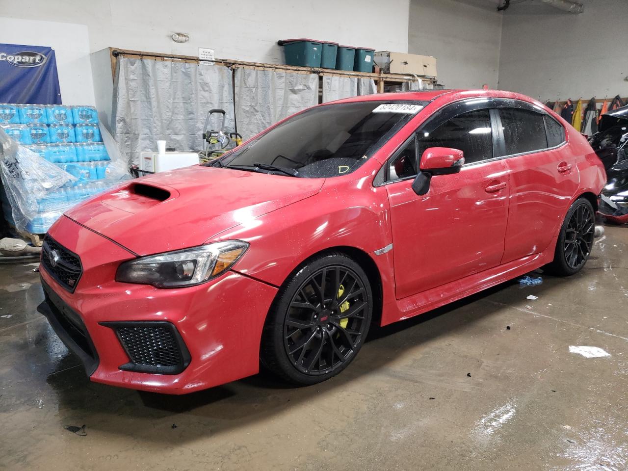 2018 Subaru WRX VIN JF1VA2T65J9816008
