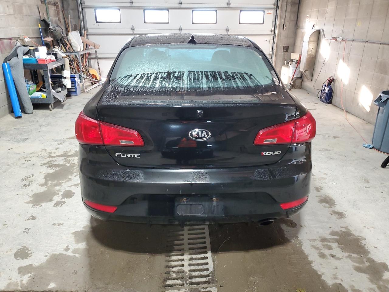 2014 KIA Forte VIN KNAFX6A8XE5235820 Copart auction photo, front end / undercarriage damage thumbnail 6