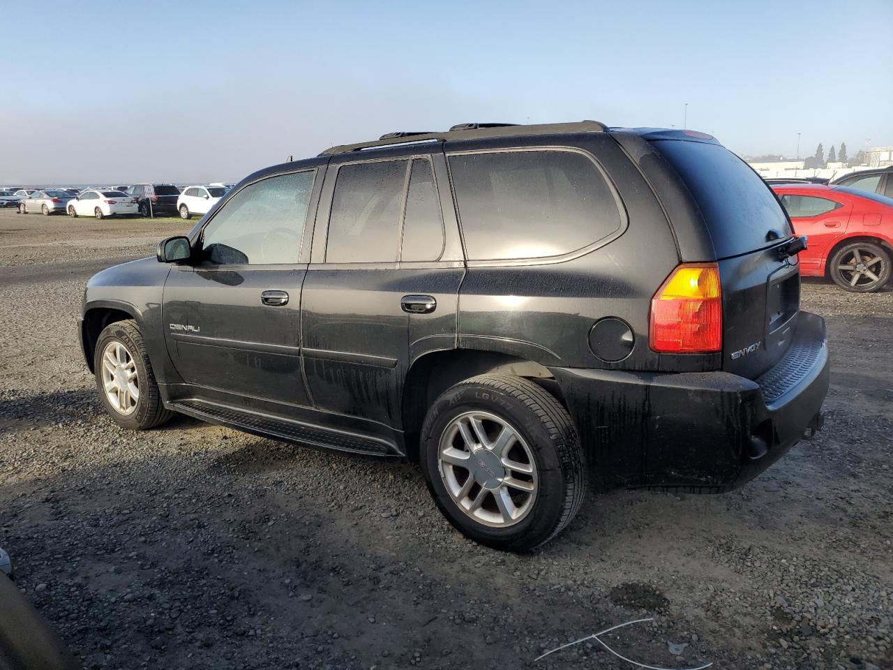 2008 GMC Envoy VIN 1GKET63MX82167159 Copart auction photo, side / rear end damage thumbnail 2
