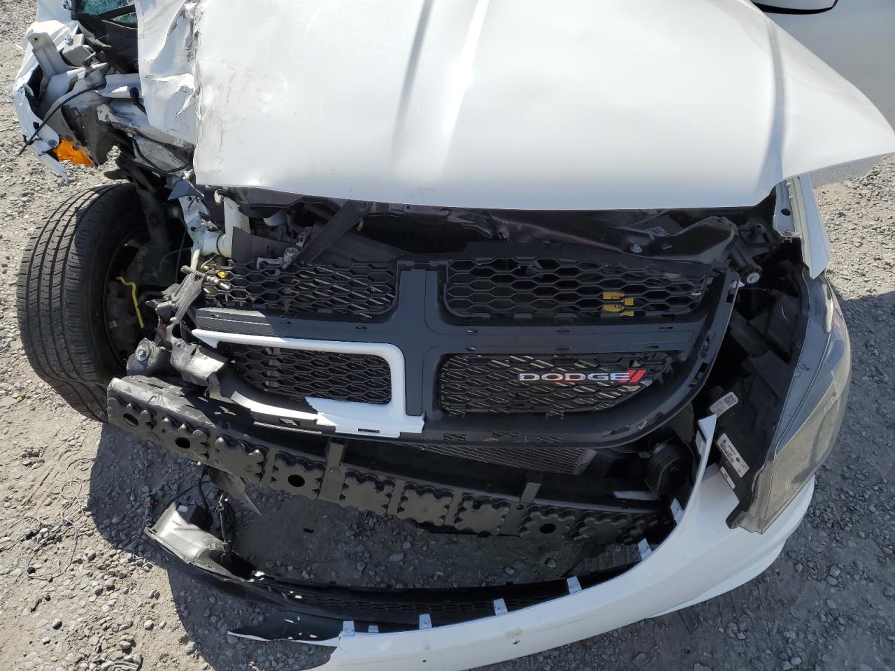 2019 Dodge Caravan VIN 2C4RDGEG3KR534497 Copart auction photo, front end / side damage thumbnail 13