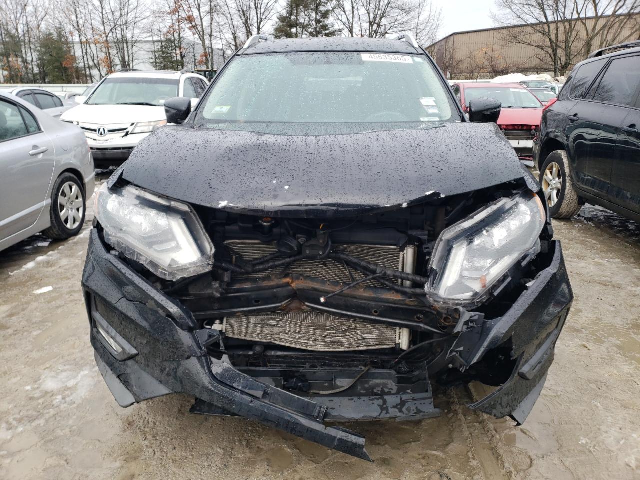 2017 Nissan Rogue VIN KNMAT2MV5HP546762 Copart auction photo, front end / minor dent/scratches damage thumbnail 5