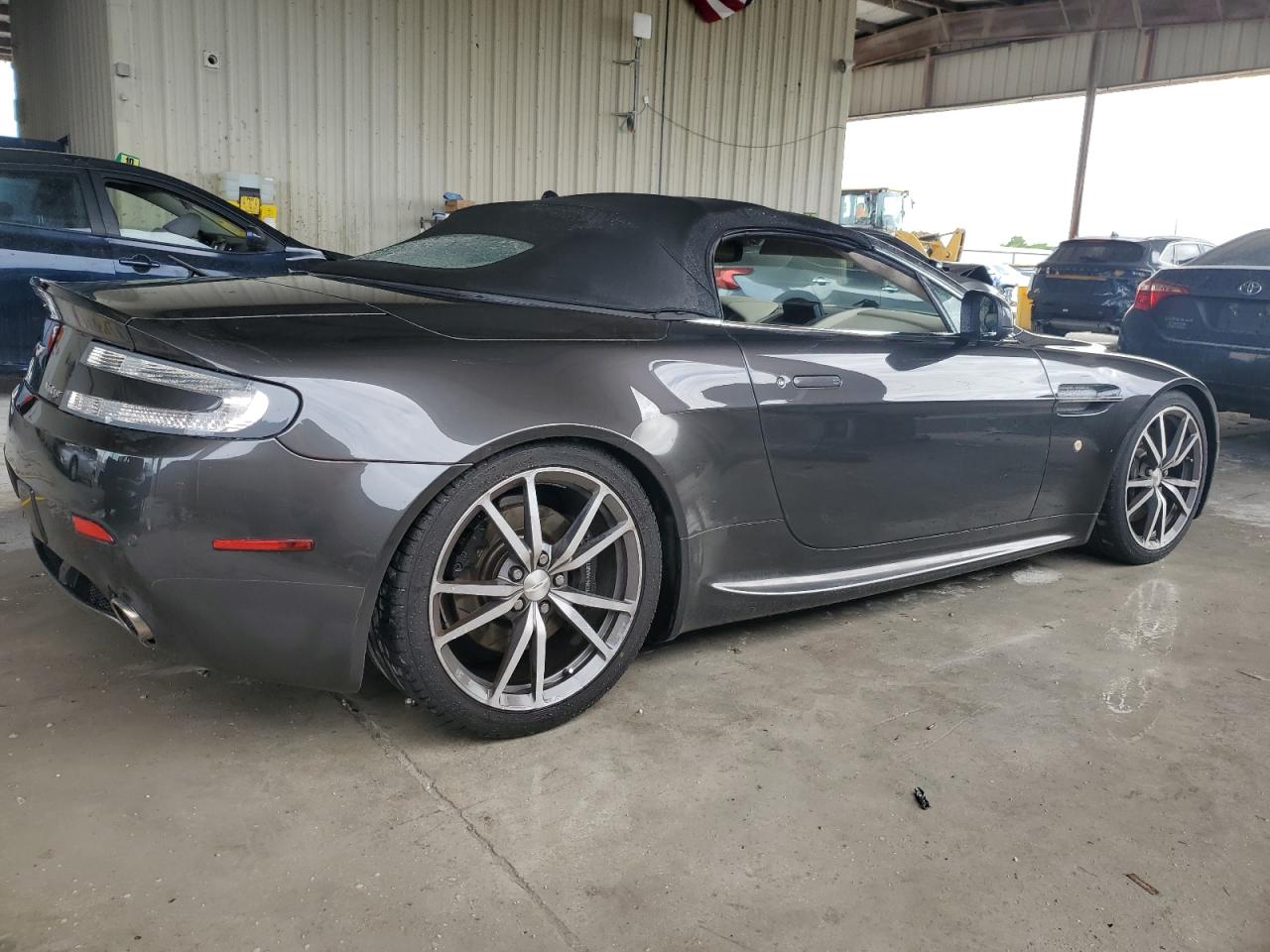 2010 Aston Martin Vantage VIN SCFEFBBCXAGD13755 Copart auction photo, water/flood damage thumbnail 3