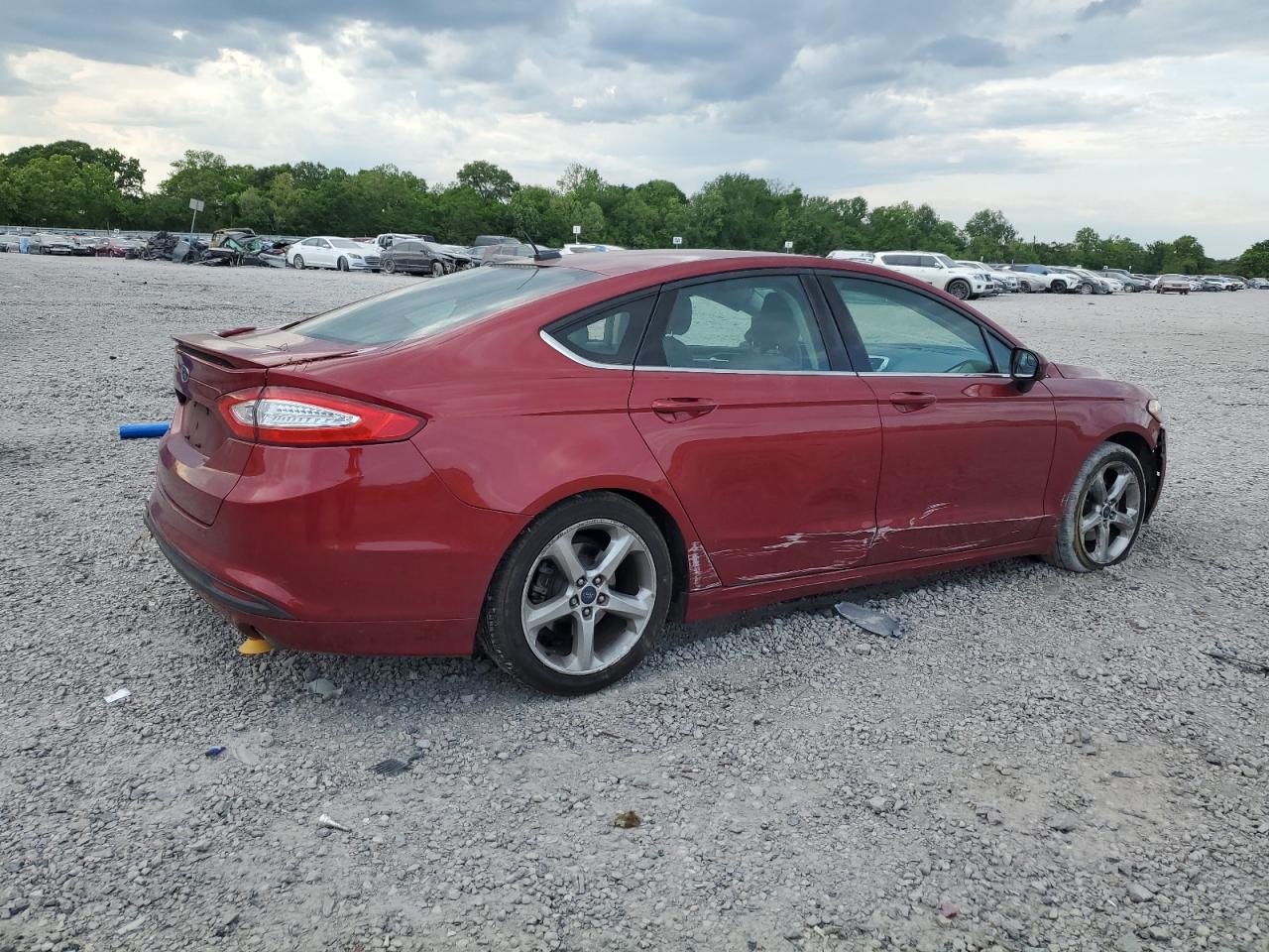 2016 Ford Fusion VIN 3FA6P0G72GR295983 Copart auction photo, all over damage thumbnail 3