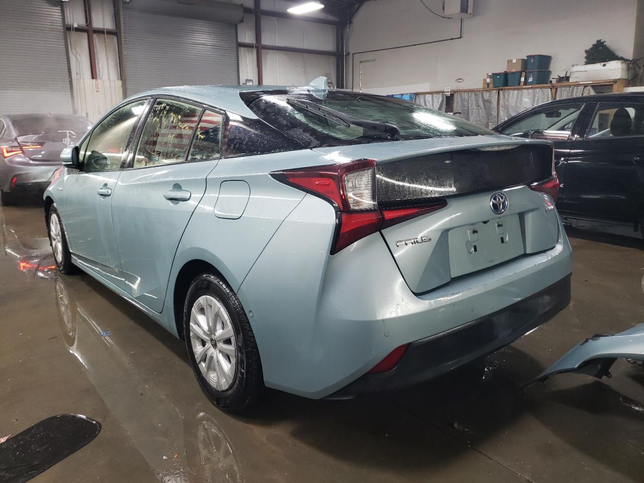 2020 Toyota Prius VIN JTDKARFU8L3114609 Copart auction photo, front end damage thumbnail 2