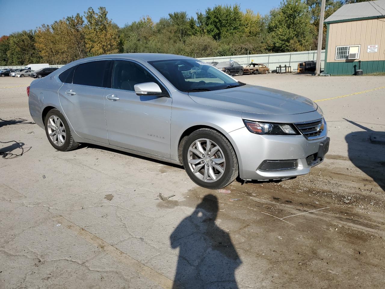 2017 Chevrolet Impala VIN 2G1105S30H9129441 Copart auction photo, side damage thumbnail 4