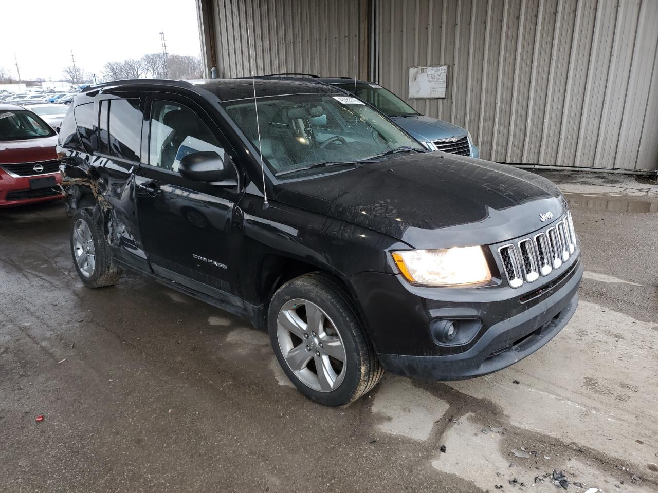 2011 Jeep Compass VIN 1J4NF5FB0BD176563 Copart auction photo, rear end / side damage thumbnail 4