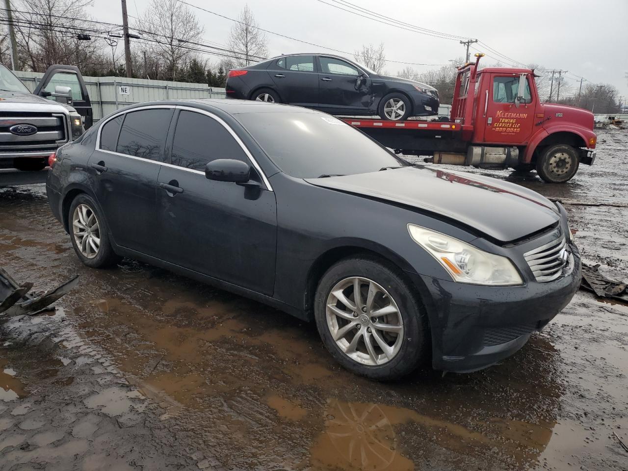 2008 Infiniti G VIN JNKBV61F58M273003 Copart auction photo, front end / minor dent/scratches damage thumbnail 4