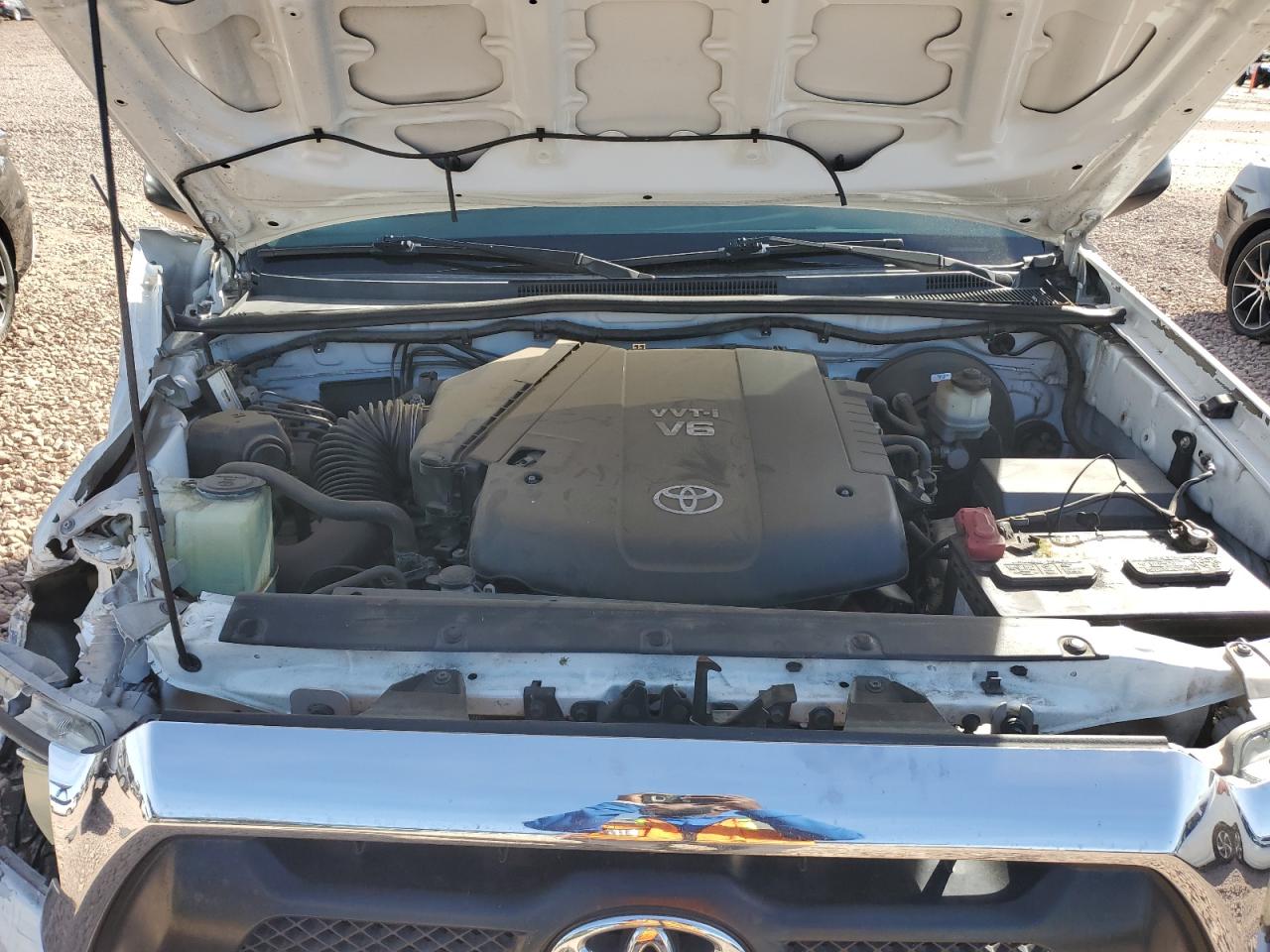 2012 Toyota Tacoma VIN 3TMJU4GN3CM134374 Copart auction photo, front end damage thumbnail 12